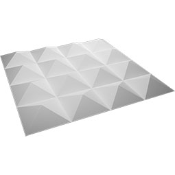 Ekena Millwork - WPCN - 19 5/8"W x 19 5/8"H Cornelia EnduraWall Decorative 3D Wall Panel