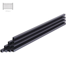 AFCO, Industries - ARR125FSKRB-BAL - Series 125 - Baluster Kit w/ Mid-Rail Configurations for Fixed Angle Stair Rails