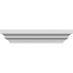 Ekena Millwork - SAMPLE-CRH04XST-1 - SAMPLE- 4 1/2"H x 3 1/2"P x 12"L Classic Crosshead Sample (No Side Returns on Sample)