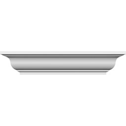 Ekena Millwork - SAMPLE-CRH06XST-3 - SAMPLE- 5 3/4"H x 4 3/4"P x 12"L Stanford Crosshead Sample (No Side Returns on Sample)