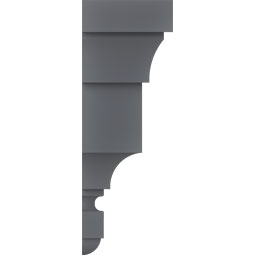 Ekena Millwork - CRH07XST - Endurathane Stockport Crosshead, 7 1/8", Factory Primed