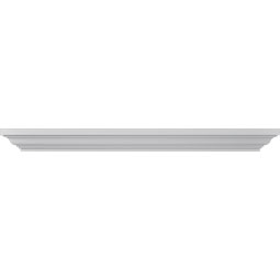 Ekena Millwork - CRH04XST-1 - Endurathane Classic Crosshead, 4 1/2", Factory Primed
