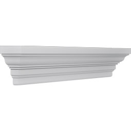 Ekena Millwork - CRH08XST - Endurathane Classic Crosshead, 7 7/8", Factory Primed