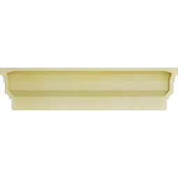Ekena Millwork - CRH12XST - Endurathane Stockport Crosshead, 11 7/8", Factory Primed