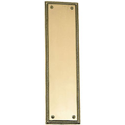 Brass Accents - A06-P0240 - 3"W x 12"H Academy Push Plate