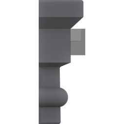 Ekena Millwork - CRH06XPN-3-DE - Endurathane Panel Crosshead w/ Dentil Trim, 5 1/2", Factory Primed