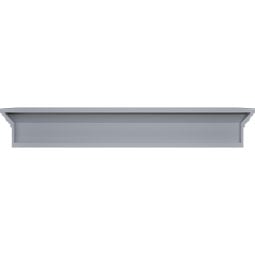 Ekena Millwork - CRH06X-EG - Endurathane Traditional Crosshead w/ Egg & Dart Trim, 6", Factory Primed