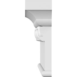 Ekena Millwork - CRH06XPN-1-EG - Endurathane Craftsman Crosshead w/ Egg & Dart Trim, 6 1/8", Factory Primed