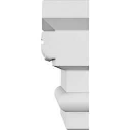 Ekena Millwork - CRH06XPN-3-EG - Endurathane Panel Crosshead w/ Egg & Dart Trim, 5 1/2", Factory Primed