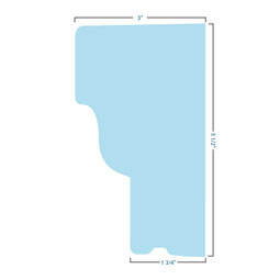 Ekena Millwork - CRH06XST-EG - Endurathane Stockton Crosshead w/ Egg & Dart Trim, 5 1/2", Factory Primed