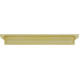 Ekena Millwork - CRH06XST-2-EG - Endurathane Stafford Crosshead w/ Egg & Dart Trim, 5 1/2", Factory Primed