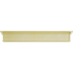 Ekena Millwork - CRH07X-EG - Endurathane Traditional Crosshead with Trim, and Egg & Dart Trim, 7 1/4", Factory Primed