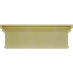Ekena Millwork - CRH14XST-EG - Endurathane Craftsman Crosshead w/ Egg & Dart Trim, 13 3/4", Factory Primed