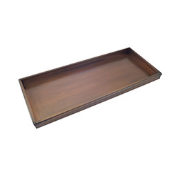 Good Directions - GD120VB - Classic Boot Tray for Boots, Shoes, Plants, Pet Bowls, and More, Copper Finish