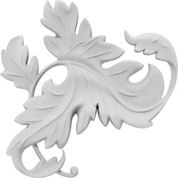 Ekena Millwork - ONLCFNDUF-R - Findlay Leaf Right Onlay