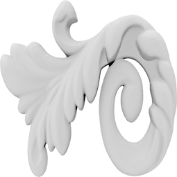 Ekena Millwork - ONLCBRTUF-L - Barberton Left Onlay