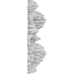 Ekena Millwork - ONLCPRMUF-R - Portsmouth Grapes Right Onlay