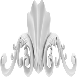 Ekena Millwork - ONLCBLVUF - Bellevue Onlay