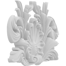 Ekena Millwork - ONLCLGNUF - Logan Shell Onlay