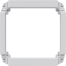Ekena Millwork - ONLCDARUF - Darien Onlay