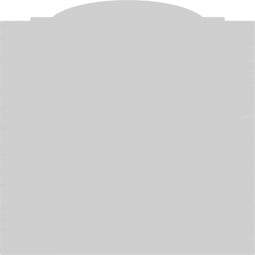 Ekena Millwork - ONLCHUBUF - Hubbard Cherub Onlay