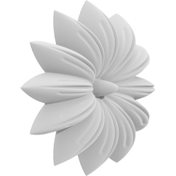 Ekena Millwork - ROSCFLOUF - Flora Flower Rosette