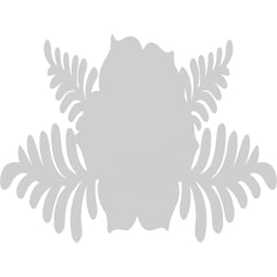 Ekena Millwork - ONLCCRVUF - Carterville Flower Onlay