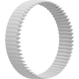 Ekena Millwork - ONLCBOWUF - Bowline Onlay