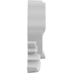 Ekena Millwork - ONLCWDLUF - Wood Dale Rose Onlay