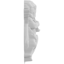 Ekena Millwork - ONLCDXNUF - Dixon Cherub Onlay