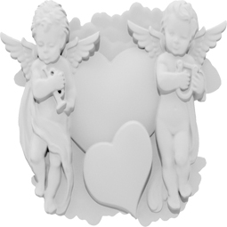 Ekena Millwork - ONLCDXNUF - Dixon Cherub Onlay