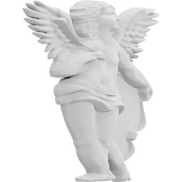 Ekena Millwork - ONLCGFTUF-L - Grafton Cherub Left Onlay