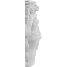 Ekena Millwork - ONLCGFTUF-R - Grafton Cherub Right Onlay