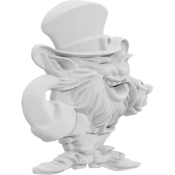 Ekena Millwork - ONLCLEPUF-R - Comic Leprechaun Right Onlay