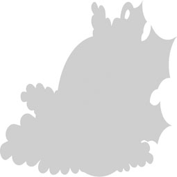 Ekena Millwork - ONLCBEXUF-L - Christmas Bell Ball Left Onlay