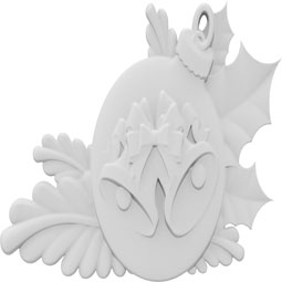 Ekena Millwork - ONLCBEXUF-L - Christmas Bell Ball Left Onlay