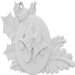 Ekena Millwork - ONLCBEXUF-R - Christmas Bell Ball Right Onlay