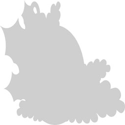 Ekena Millwork - ONLCEBXUF-L - Christmas Eve Santa Ball Left Onlay