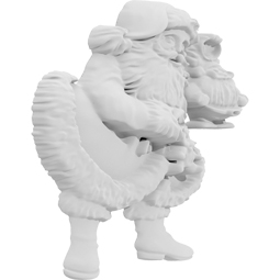 Ekena Millwork - ONLCESXUF-R - Christmas Eve Santa Right Onlay