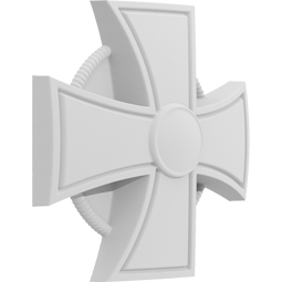 Ekena Millwork - ONLCHNCUF - Honorific Cross Onlay