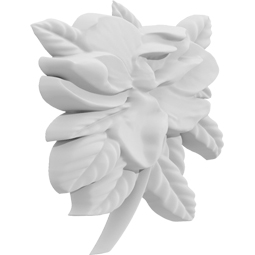 Ekena Millwork - ONLCMGNUF - Magnolia Flower Onlay