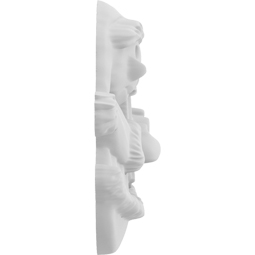 Ekena Millwork - ONLCLSXUF-L - Christmas Lady Snowman Left Onlay