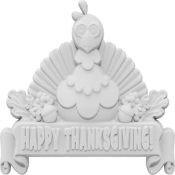 Ekena Millwork - ONLCTGVUF - Thanksgiving Turkey Onlay