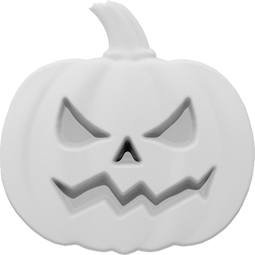 Ekena Millwork - ONLCJACUF - Halloween Jack O'Lantern Onlay