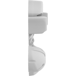 Ekena Millwork - ONLCJWXUF - Christmas Jingle Bells Bow Onlay