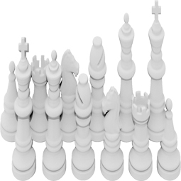 Ekena Millwork - ONLCCHPUF - Chess Pieces Onlay