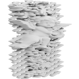 Ekena Millwork - ONLCDUBUF-L - Dubois Cherub Left Onlay