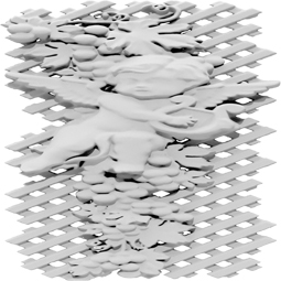 Ekena Millwork - ONLCDUBUF-L - Dubois Cherub Left Onlay