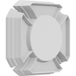 Ekena Millwork - ONLCABDUF - Aberdeen Cross Onlay