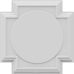 Ekena Millwork - ONLCARLUF - Arlington Cross Onlay